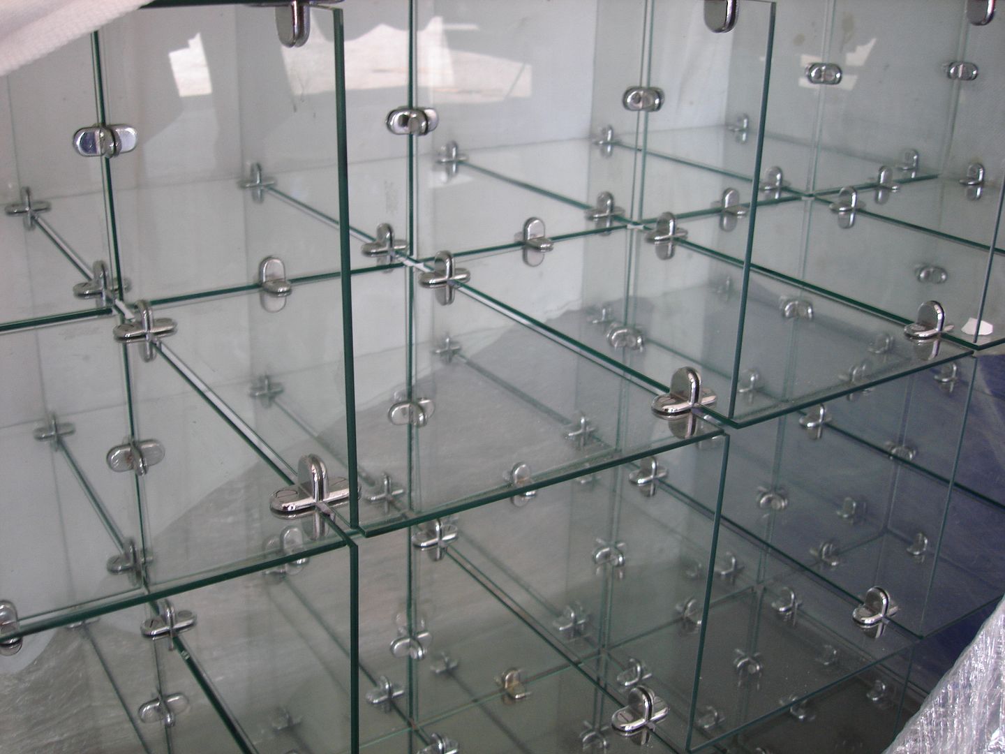 GLASS SHOE SHIRT STORE DISPLAY CASE JORDAN NIKE RACK RE eBay